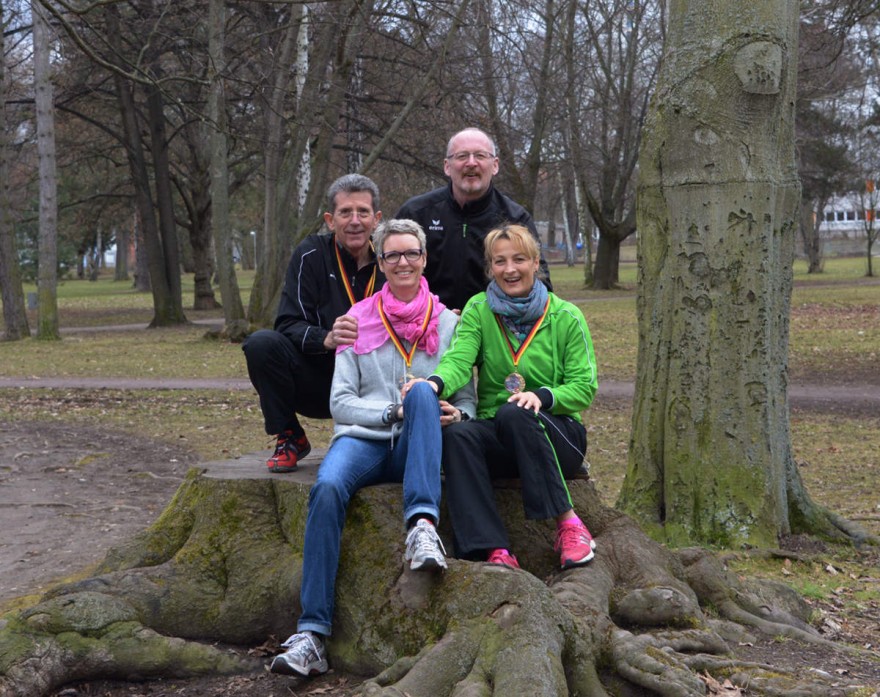 Von links nach rechts: Manfred Arnd, Frauke Lindemann, Uli Titze und Gabi Bauernfeind.